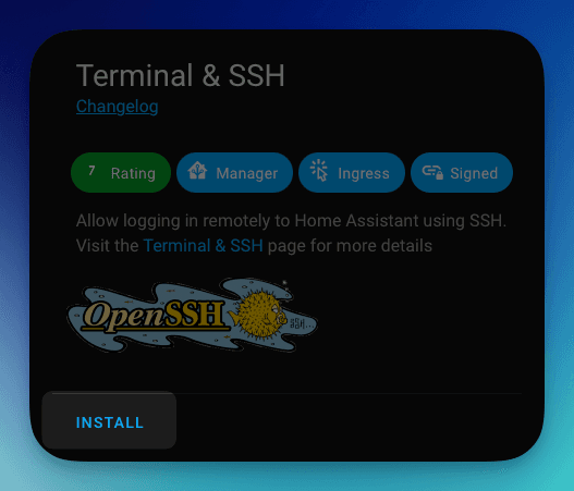 Install Terminal & SSH