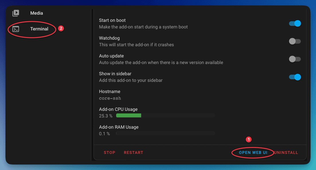 Terminal & SSH Sidebar