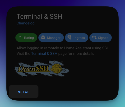 Install Terminal & SSH