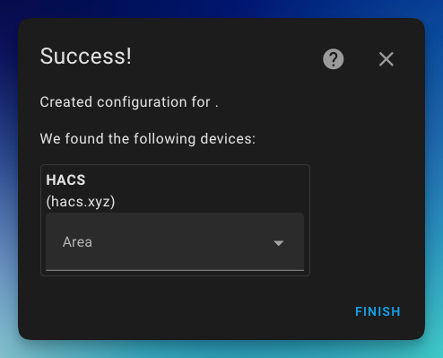 HACS Success